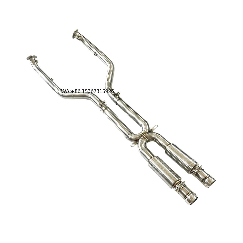 Custom Racing Exhaust System 4.0L V8 2008-2013 High Performance Medium and Long Muffler Modification