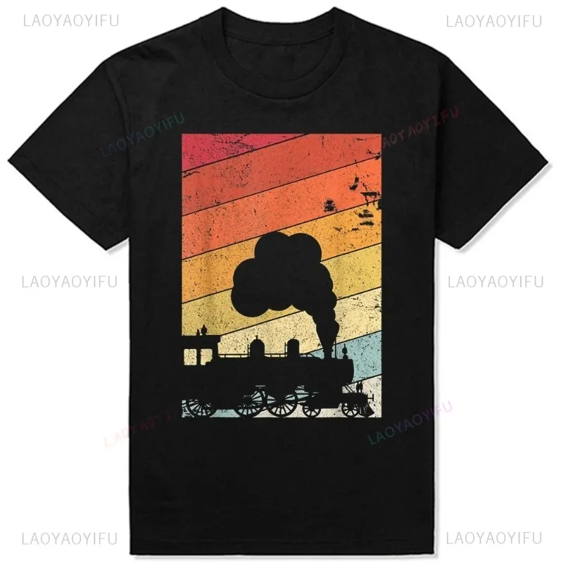Funny Train Driver Vintage TShirts Summer Style Mens Clothing New Graphic Cotton Streetwear Short Sleeve Summer Breathable Tops
Funny Train Driver Vintage TShirts Summer Style Mens Clothing New Graphic Cotton Streetwear Short Sleeve Summer Breathable Tops