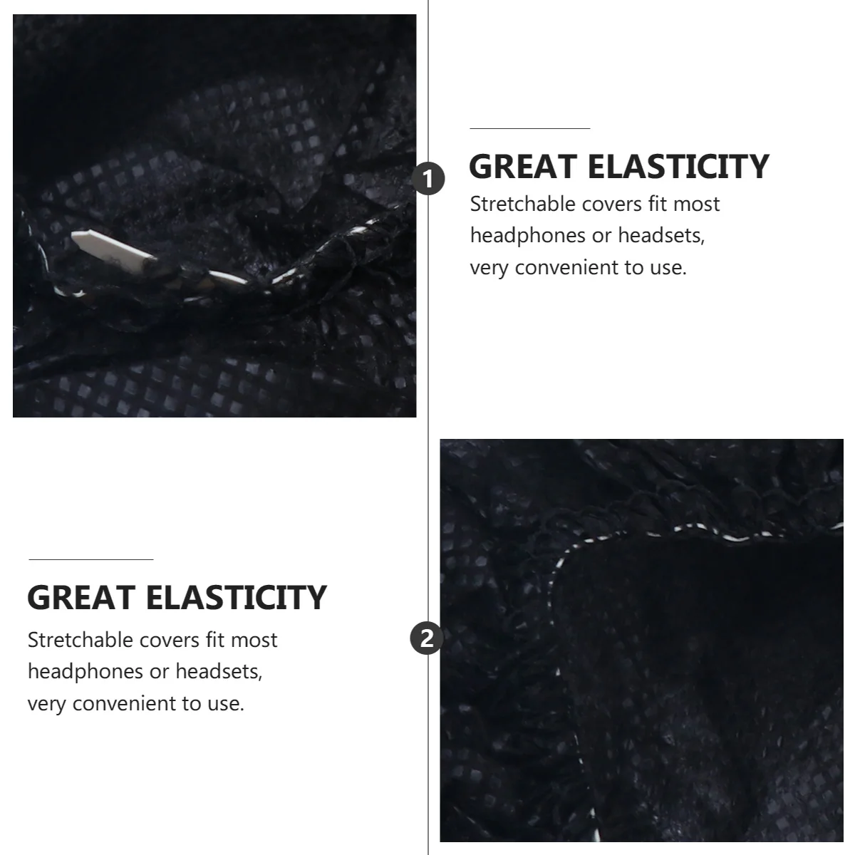 100Pcs Headset Sleeve Lightweight Stretchable Hygienic Covers for Multi-Person Use Headphone Cover Protective Headset Cover
100Pcs Headset Sleeve Lightweight Stretchable Hygienic Covers for Multi-Person Use Headphone Cover Protective Headset Cover