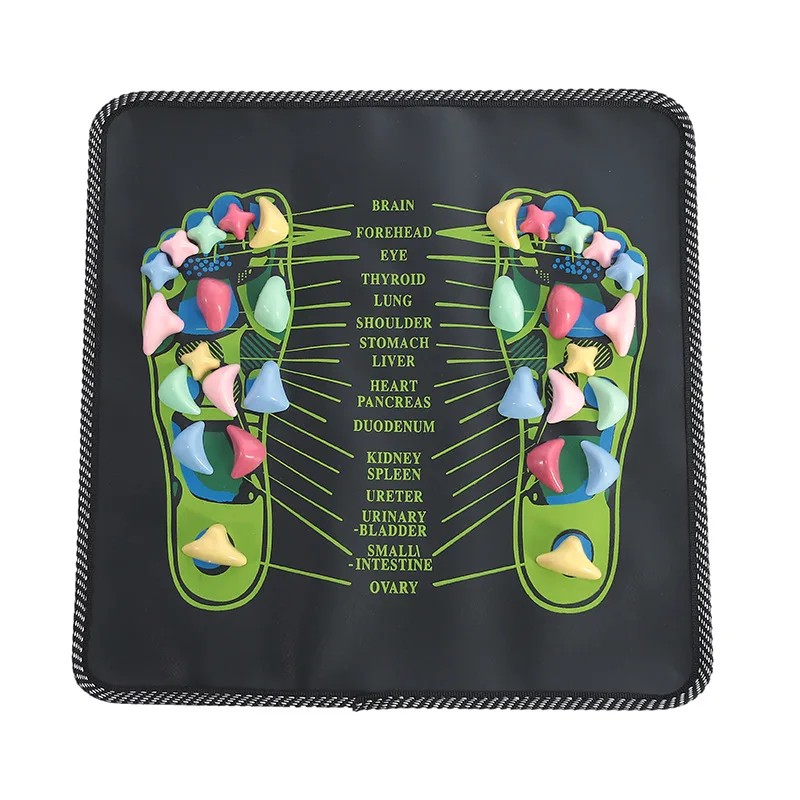 Health Care Acupuncture Cobblestone Foot Reflexology Massage Pad Walk Stone Square Foot Massager Cushion for Relax Body Pain
Health Care Acupuncture Cobblestone Foot Reflexology Massage Pad Walk Stone Square Foot Massager Cushion for Relax Body Pain