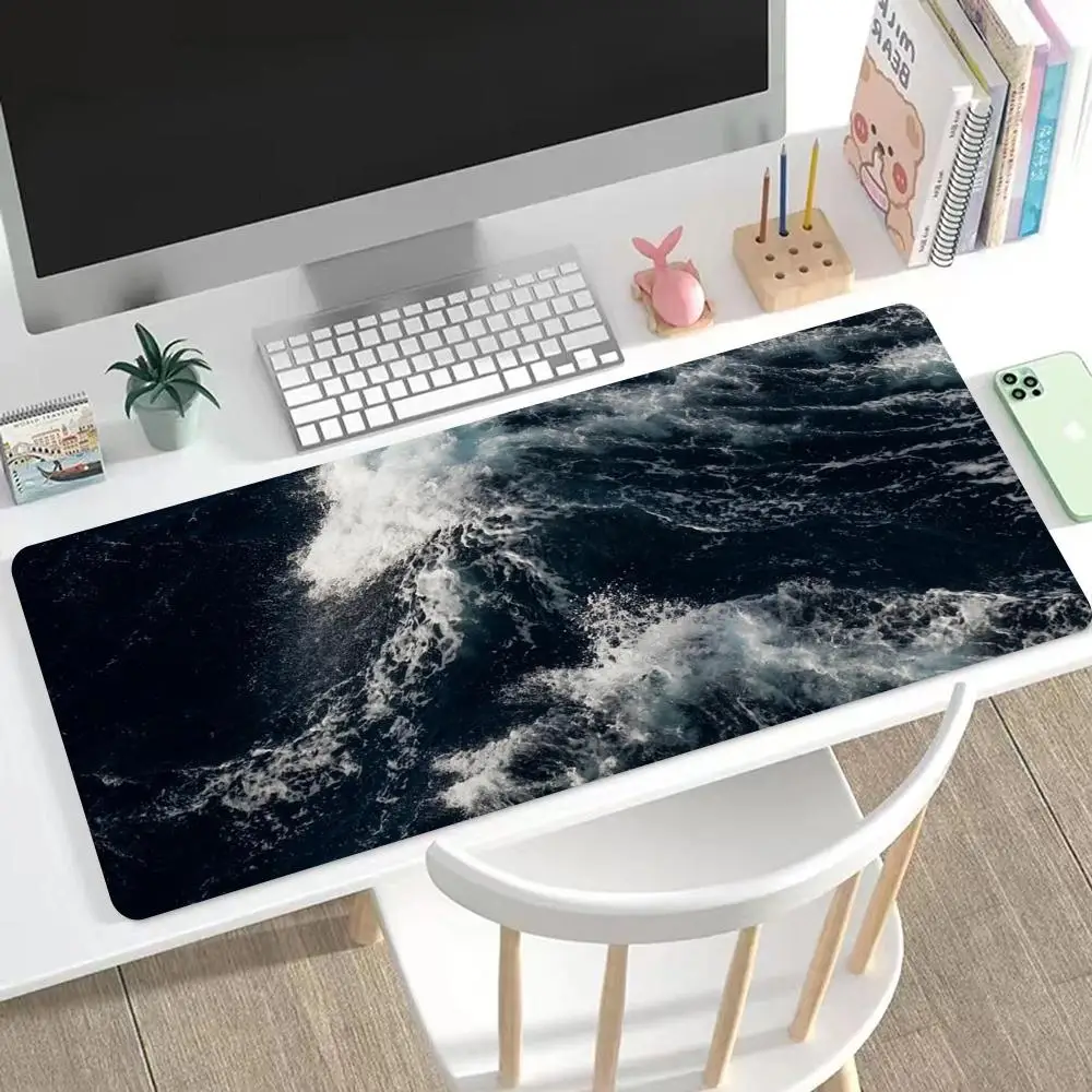 Waves Mouse Pad Large Mouse Pad & Computer Game Mouse Mat (35.4x15.7IN/31.5X15.7IN Map) (90 x40/80x40cm Map) HYBXXC
Waves Mouse Pad Large Mouse Pad & Computer Game Mouse Mat (35.4x15.7IN/31.5X15.7IN Map) (90 x40/80x40cm Map) HYBXXC