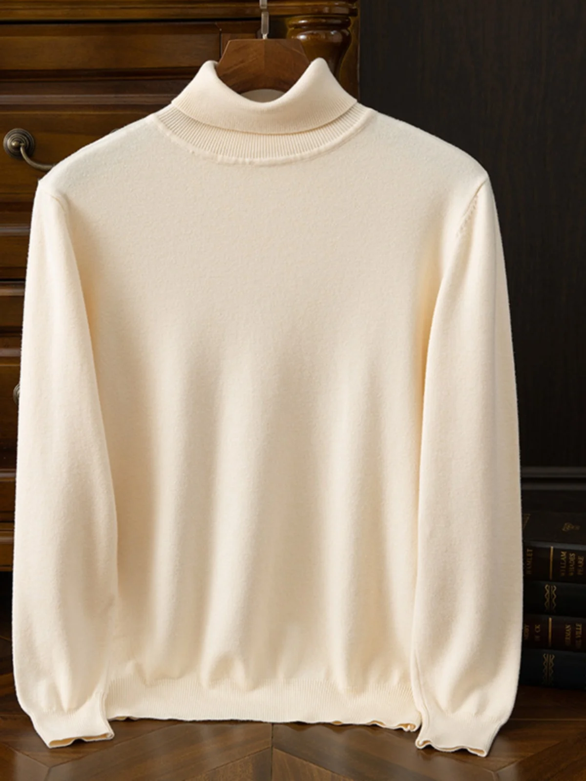 Autumn Winter Men's High Collar Knitted Wool Sweater Casual Loose Fce Knitwear Busin Casual Long Sve Turtlene
Autumn Winter Men's High Collar Knitted Wool Sweater Casual Loose Fce Knitwear Busin Casual Long Sve Turtlene