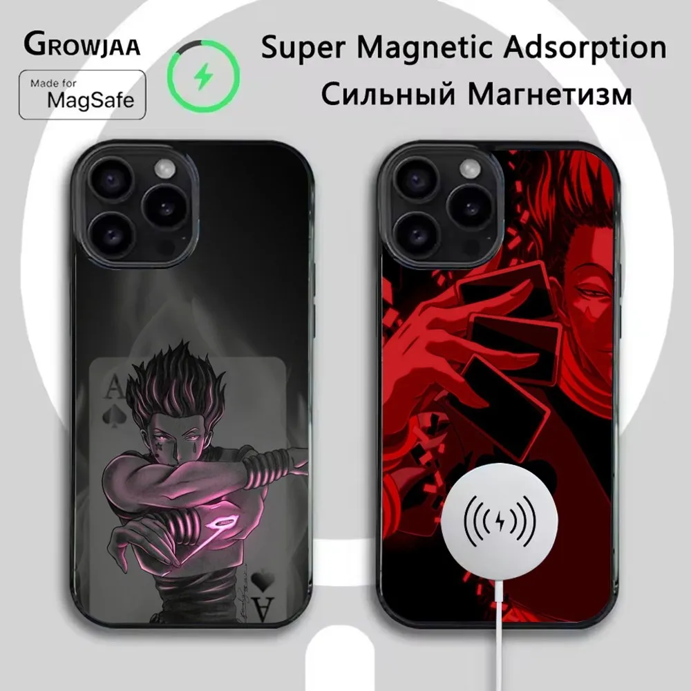 Anime H-Hisoka M-Morow Phone Case For iPhone 16e,16,15,14,13,12,11,Plus,Pro,Max,Mini Magsafe Magnetic Wireless Charging
Anime H-Hisoka M-Morow Phone Case For iPhone 16e,16,15,14,13,12,11,Plus,Pro,Max,Mini Magsafe Magnetic Wireless Charging