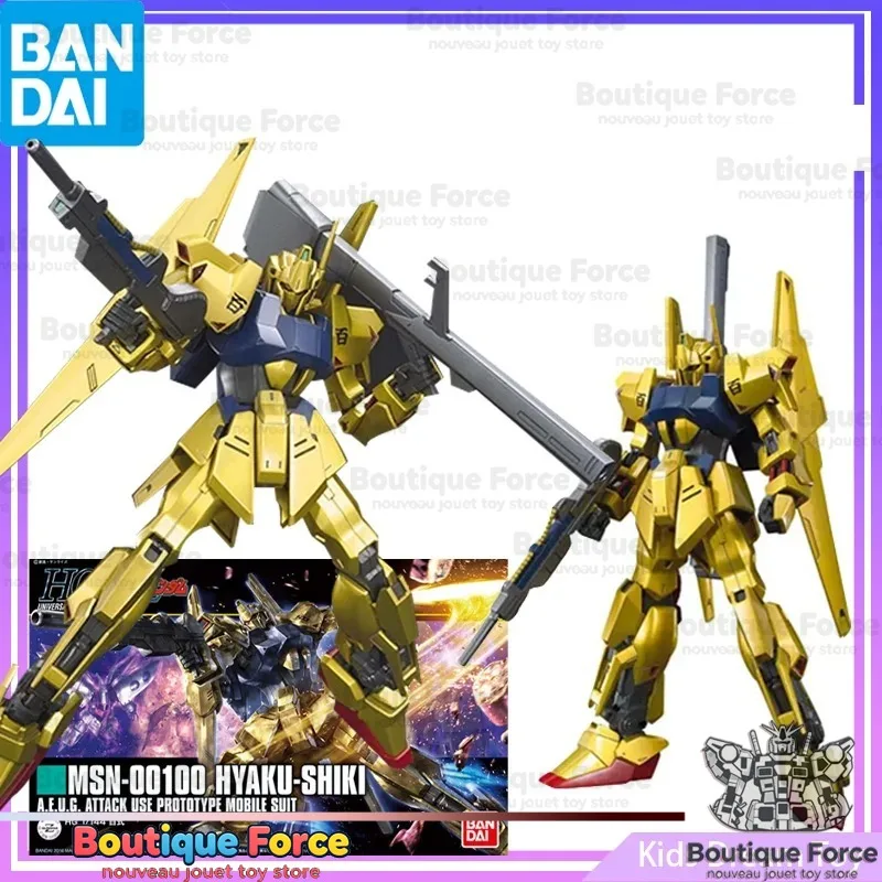 Bandai Gundam HYAKU-SHIKI Action Figure 1/144 HGUC Model Kit Assembly Toy Collectible for Adults & Kids Official Licensed
Bandai Gundam HYAKU-SHIKI Action Figure 1/144 HGUC Model Kit Assembly Toy Collectible for Adults & Kids Official Licensed