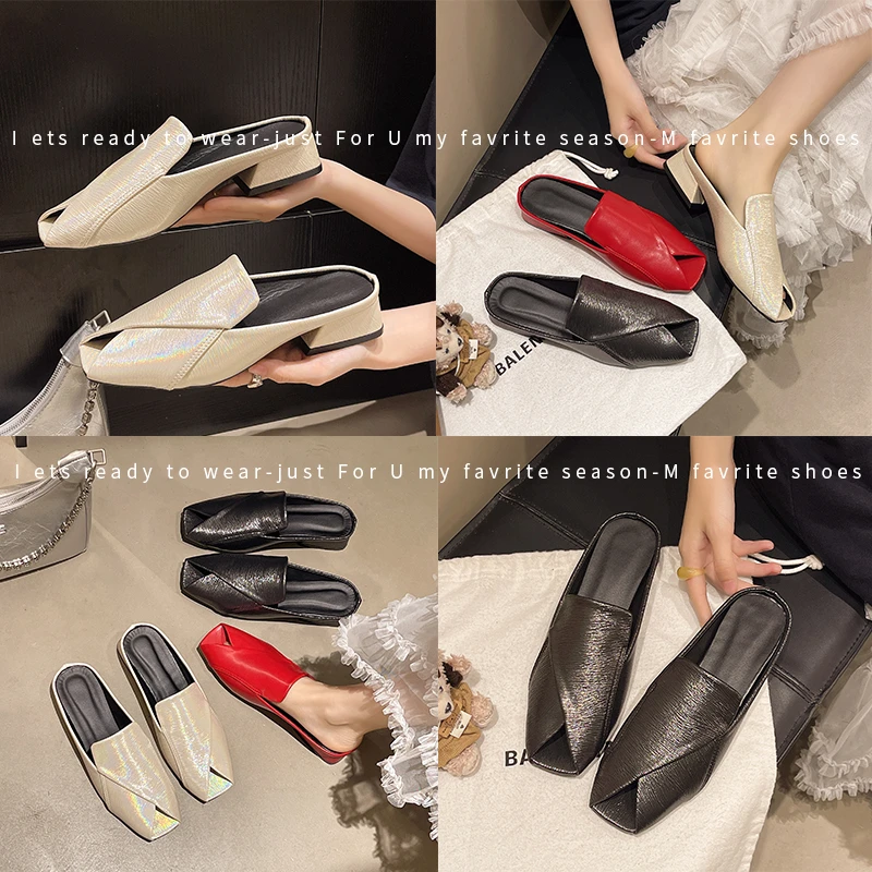 Женские мюли-сандалии во французском стиле с открытым носком, летние, суперпопулярные, модные, новинка 2026 года
Женские мюли-сандалии во французском стиле с открытым носком, летние, суперпопулярные, модные, новинка 2026 года