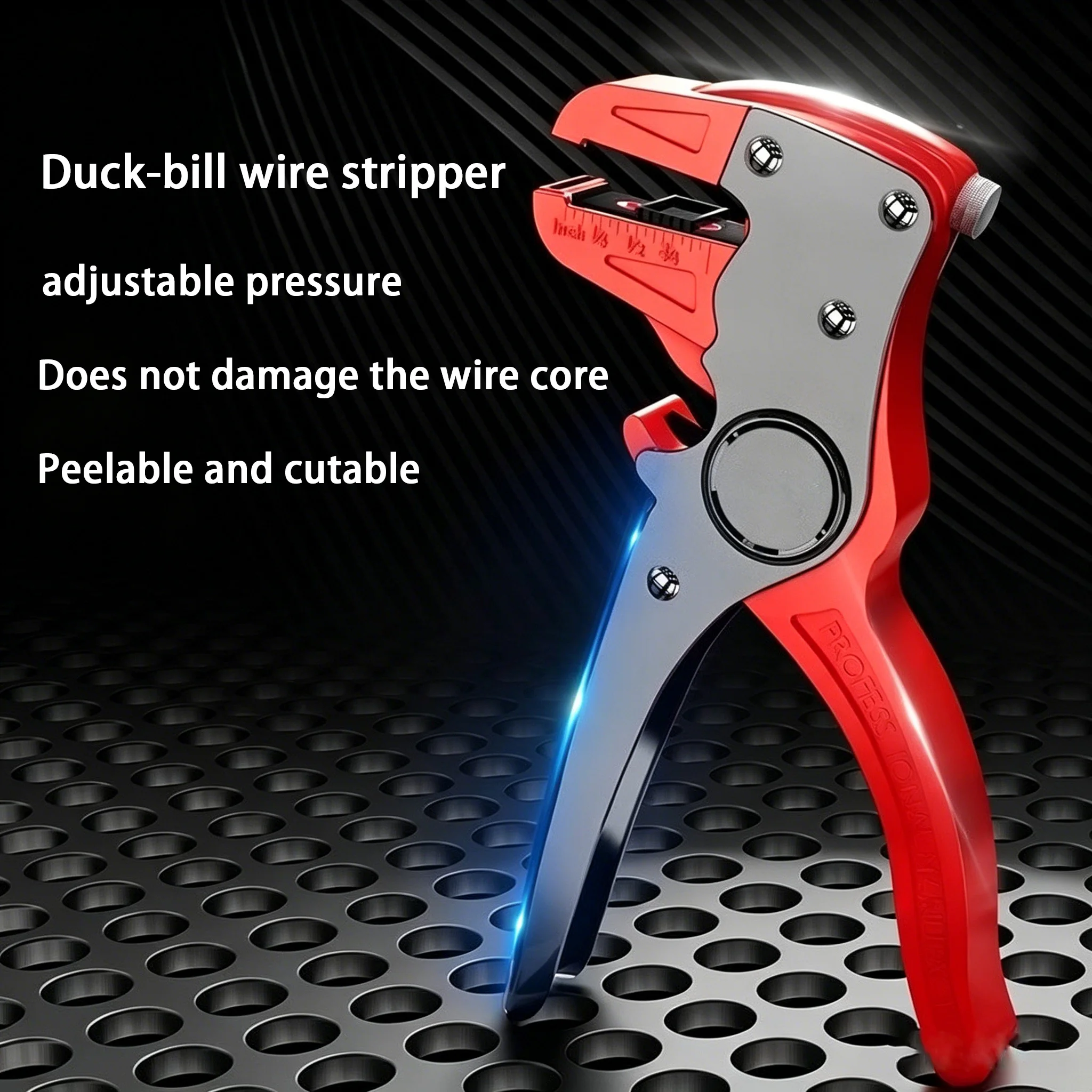 Automatic Wire Stripper Cutter Self-adjusting Cable Stripping Plier Multifunctional Electrician Wire Cutting Peeling Hand Tool
Automatic Wire Stripper Cutter Self-adjusting Cable Stripping Plier Multifunctional Electrician Wire Cutting Peeling Hand Tool