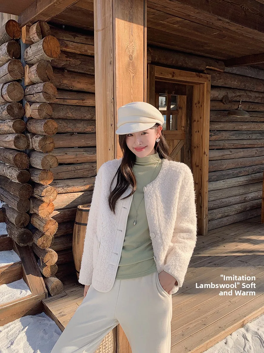 Ms.Daoge Lamb Fur ор Пальто Женская зимняя верхняя одежда Теплый Thiened Полиэфирное волокно Прямой крой Длинный све круглый топ Ne
Ms.Daoge Lamb Fur ор Пальто Женская зимняя верхняя одежда Теплый Thiened Полиэфирное волокно Прямой крой Длинный све круглый топ Ne