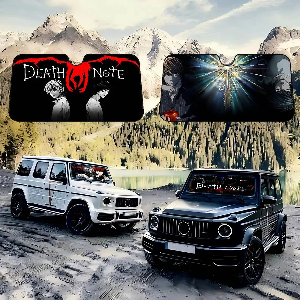 Death Note Windshield Sunshade Car Window Windscreen Cover Sun Shade Auto Sun Visor Car-covers Car Solar Protection
Death Note Windshield Sunshade Car Window Windscreen Cover Sun Shade Auto Sun Visor Car-covers Car Solar Protection