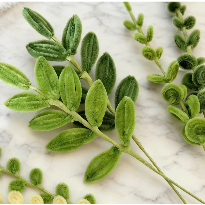 Finished Twist Bar Handmade Leaves Eucalyptus Artficial Plants for DIY Bouquet Flower Accessories Home Decor Wedding Arrangement
Finished Twist Bar Handmade Leaves Eucalyptus Artficial Plants for DIY Bouquet Flower Accessories Home Decor Wedding Arrangement