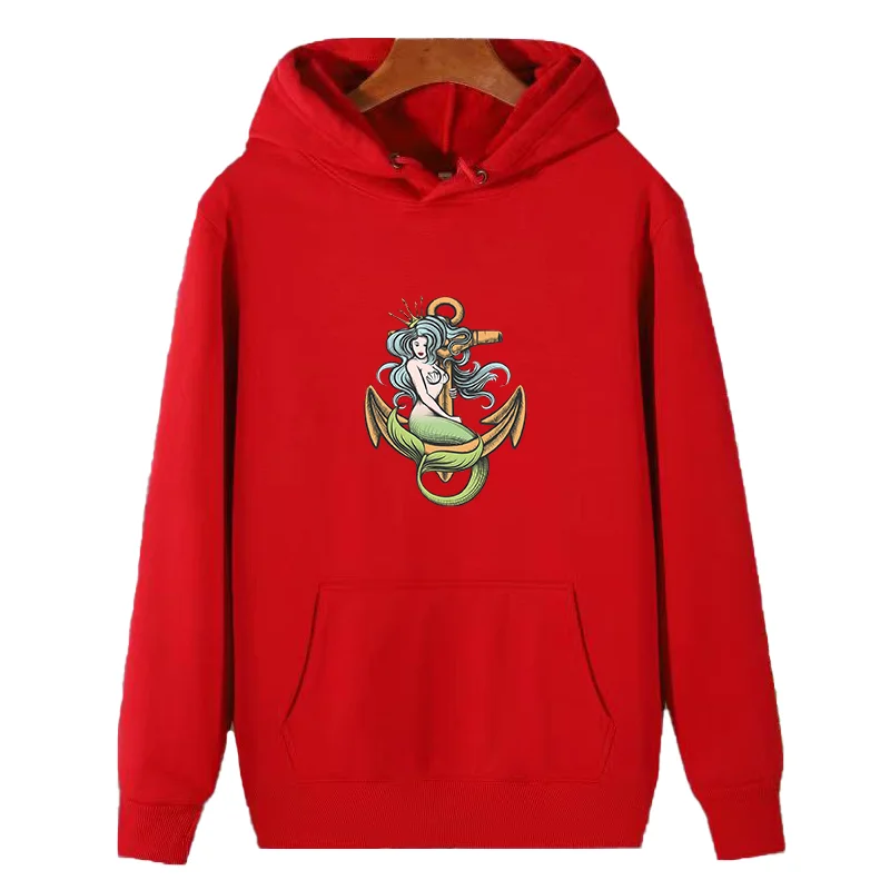 Fashion Crown Beauty Mermaid Blue Haired Graphic Hooded Shirt Essentials Hoodie Winter Fleece Hoodie Streetwear Men's Sportswear
Fashion Crown Beauty Mermaid Blue Haired Graphic Hooded Shirt Essentials Hoodie Winter Fleece Hoodie Streetwear Men's Sportswear