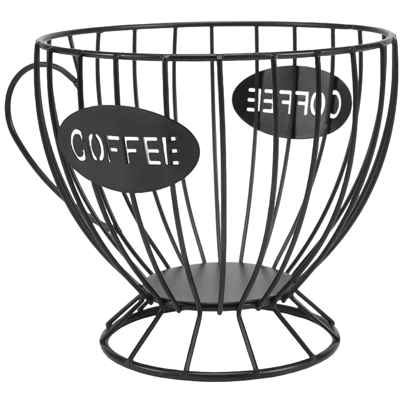 Coffee Capsule Storage Basket Coffee Cup Basket Coffee Pod Organizer Holder Coffee Pod Holder Coffee Accessories (Black)
Coffee Capsule Storage Basket Coffee Cup Basket Coffee Pod Organizer Holder Coffee Pod Holder Coffee Accessories (Black)