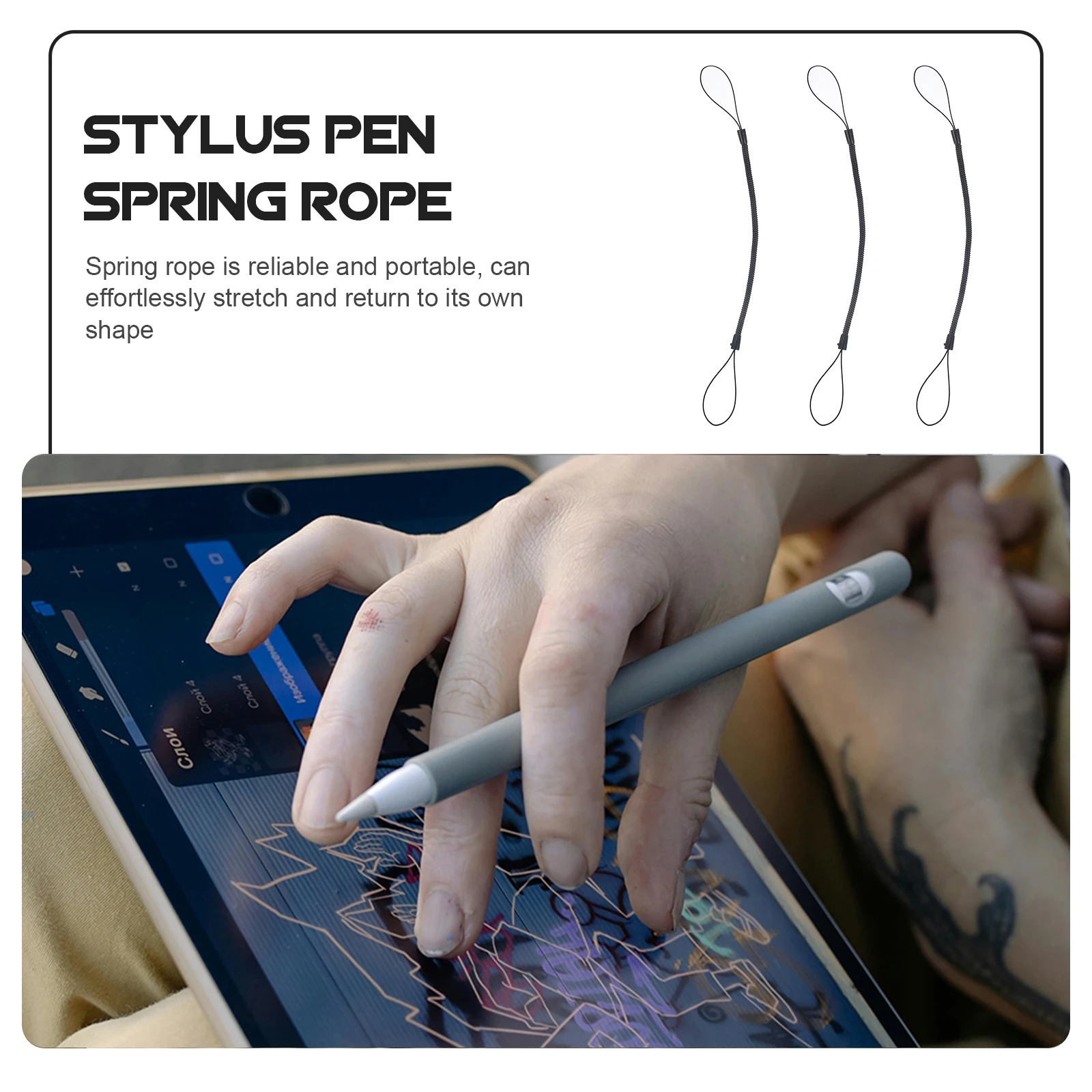 8pcs Anti Lost Rope for Stylus Pen Spring Lanyard Phone Cord Elastic Plastic Retractable Wrist Strap Bracket Tethers
8pcs Anti Lost Rope for Stylus Pen Spring Lanyard Phone Cord Elastic Plastic Retractable Wrist Strap Bracket Tethers