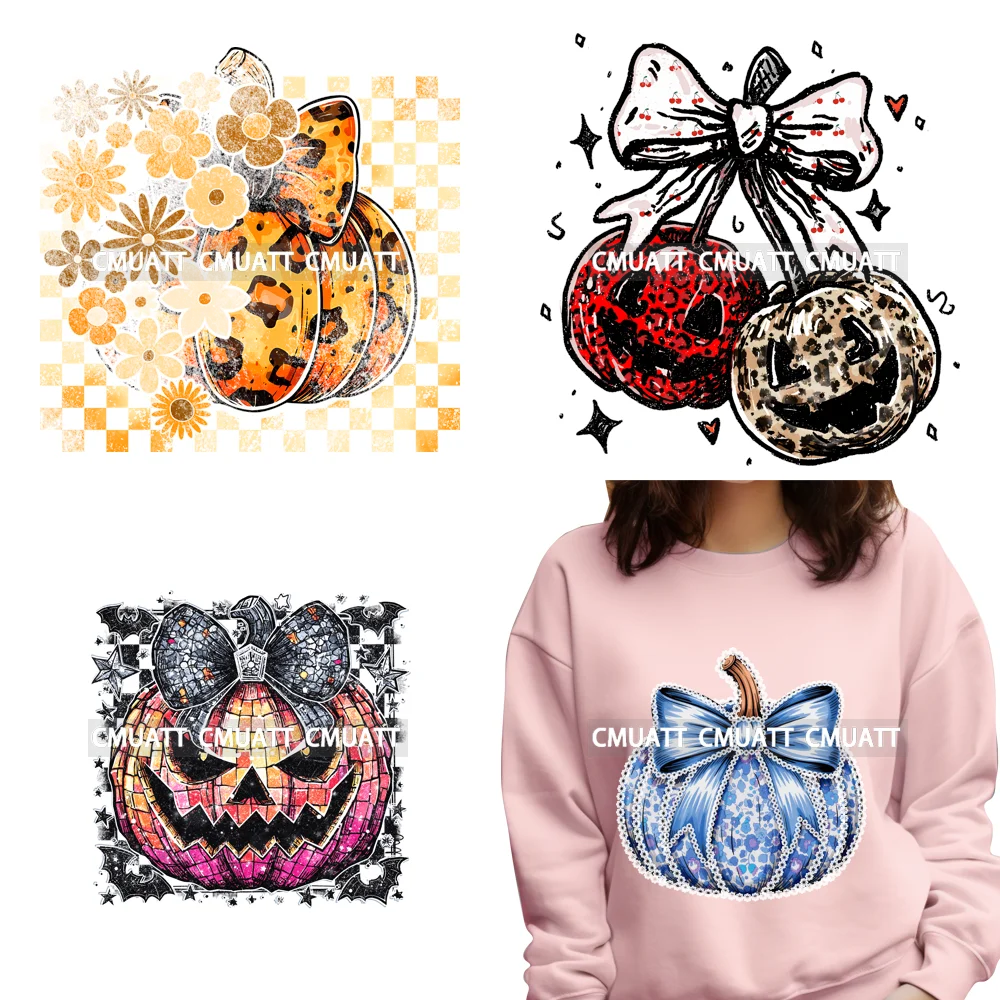 Happy Halloween Boho Floral Checkered Coquette Pumpkin Spice Iron on Washable DTF Transfers Stickers Ready to Press for Textile
Happy Halloween Boho Floral Checkered Coquette Pumpkin Spice Iron on Washable DTF Transfers Stickers Ready to Press for Textile