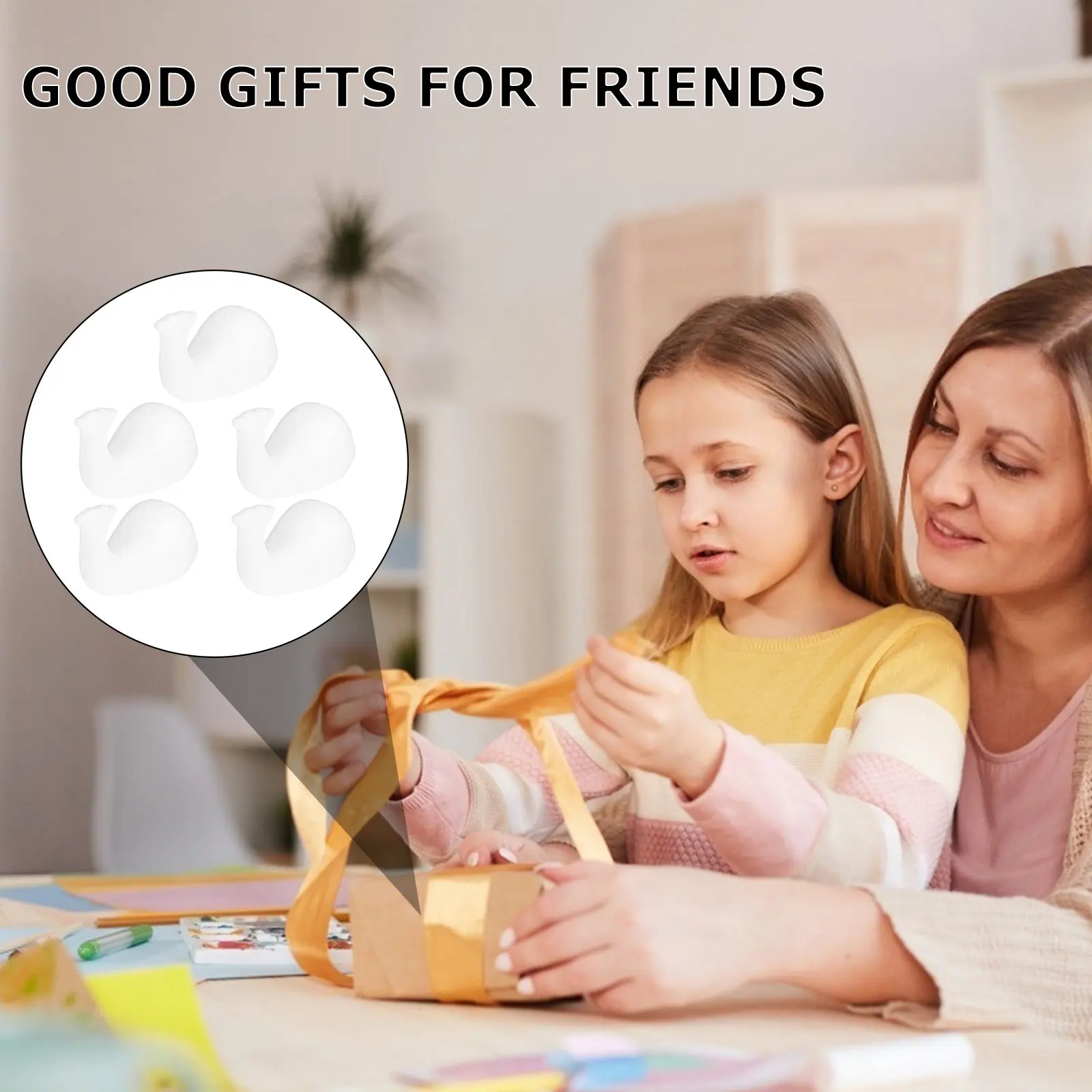 5Pcs Foam Animal Shapes DIY Craft Supplies Unpainted Ornament Set for Kids Educational Play Home School Church Projects
5Pcs Foam Animal Shapes DIY Craft Supplies Unpainted Ornament Set for Kids Educational Play Home School Church Projects