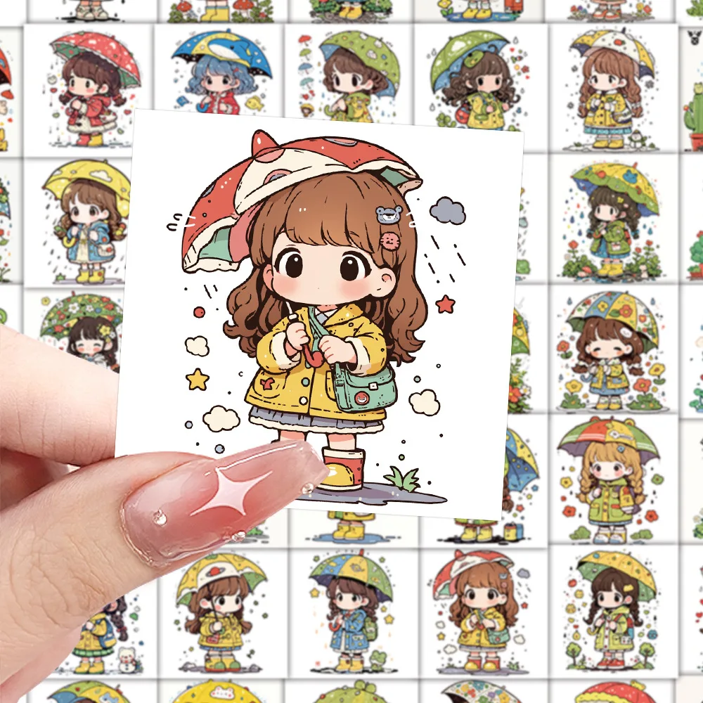 10/54PCS Kawaii Little Gril Stickers Rain Graffiti Umbrella DIY Decoration Suitcase Fridge Laptop Guitar Bike Decals Cartoon Toy
10/54PCS Kawaii Little Gril Stickers Rain Graffiti Umbrella DIY Decoration Suitcase Fridge Laptop Guitar Bike Decals Cartoon Toy