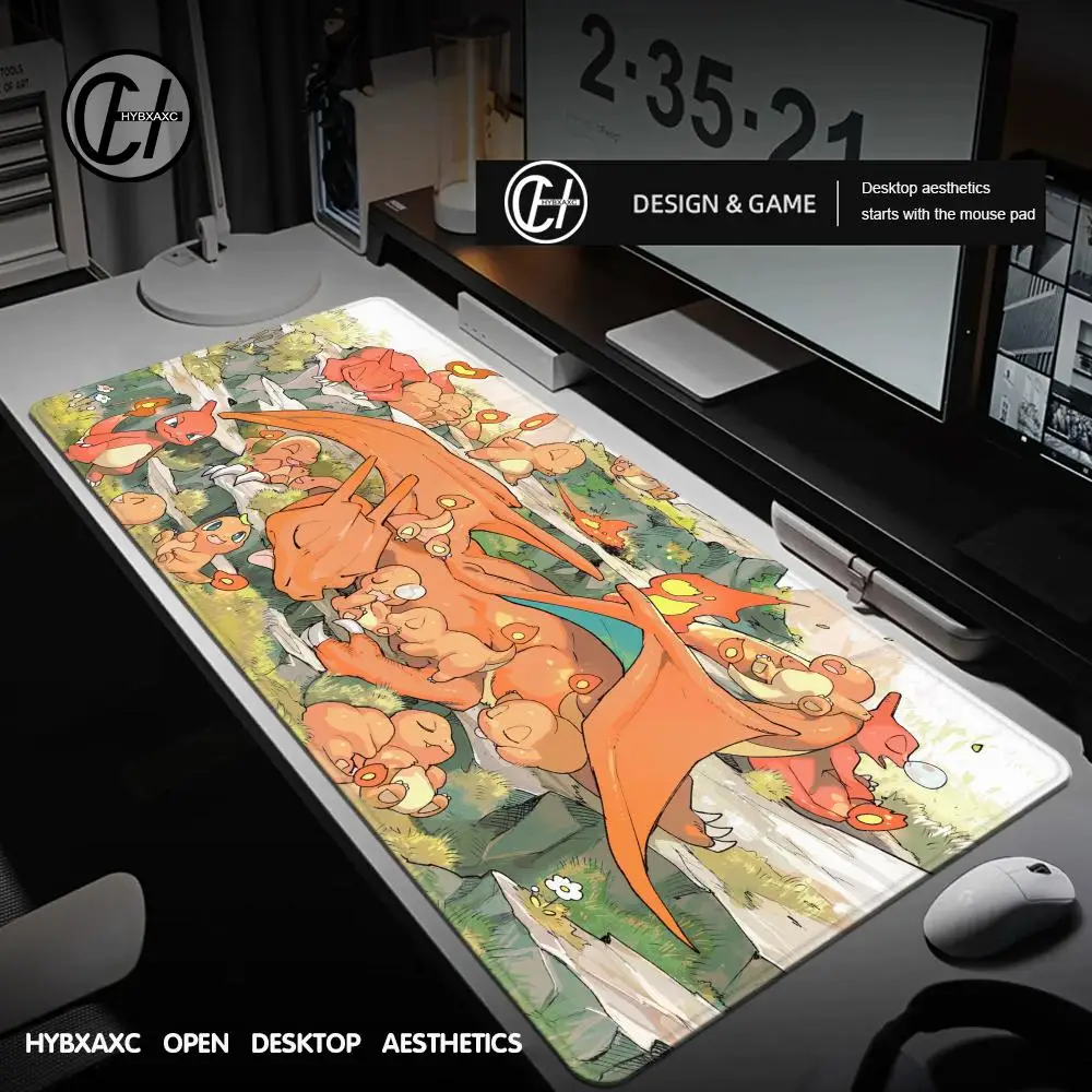 Fiery Dragon Mouse Pad Laptop Japan Anime Gaming Keyboard Rug PC P-pokemon C-charizard Mousepad XL Kawaii Extended Desk Play Mat
Fiery Dragon Mouse Pad Laptop Japan Anime Gaming Keyboard Rug PC P-pokemon C-charizard Mousepad XL Kawaii Extended Desk Play Mat