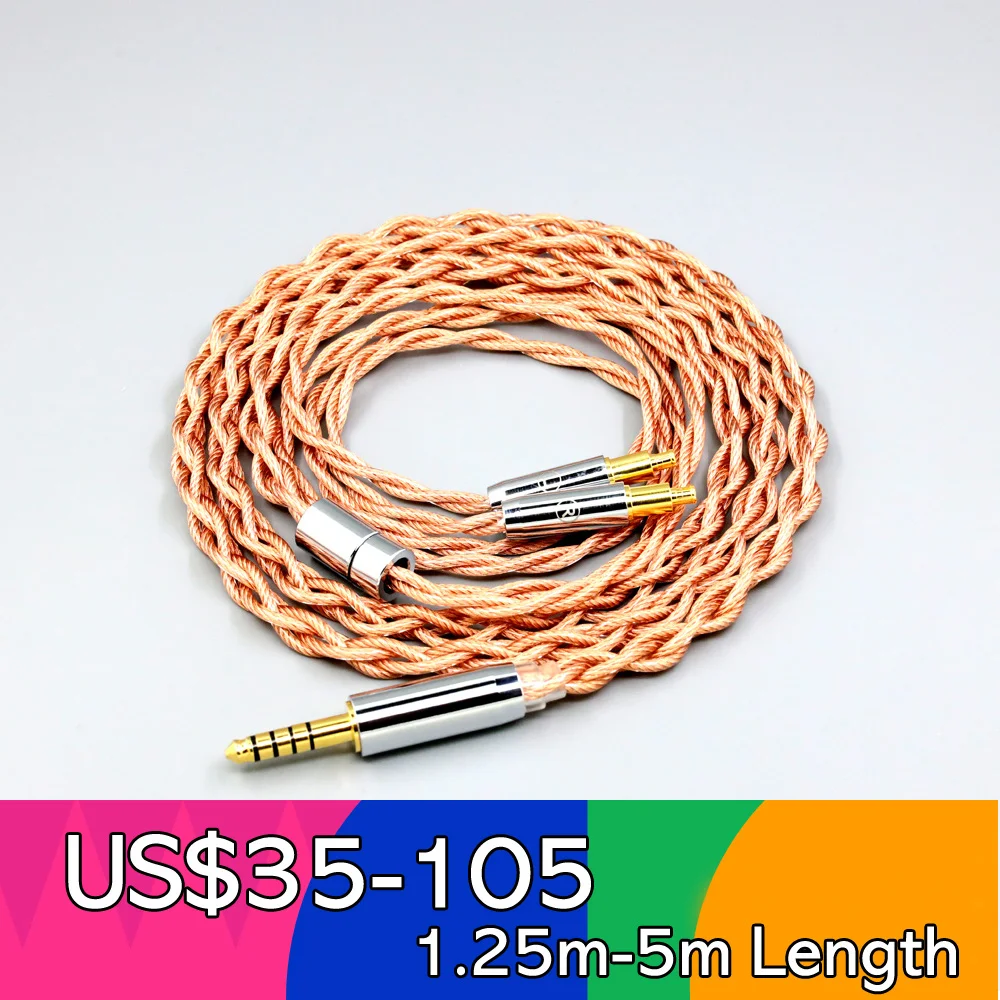 Graphene 7N OCC Shielding Coaxial Mixed Earphone Cable For Audio Technica ATH-ADX5000 MSR7b 770H 990H A2DC LN007775
Graphene 7N OCC Shielding Coaxial Mixed Earphone Cable For Audio Technica ATH-ADX5000 MSR7b 770H 990H A2DC LN007775