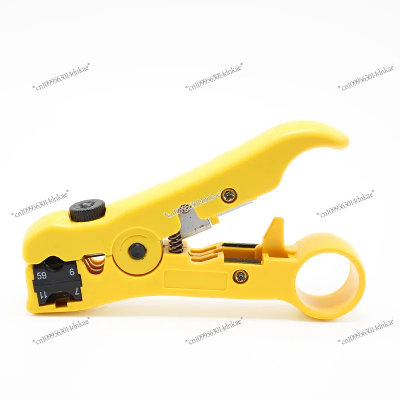 RG6/11 Coaxial Cable F-Head Crimping Clamp Stripper Network Tool Kit - Durable Network Clamp Crimping Tool for Cable Work
RG6/11 Coaxial Cable F-Head Crimping Clamp Stripper Network Tool Kit - Durable Network Clamp Crimping Tool for Cable Work