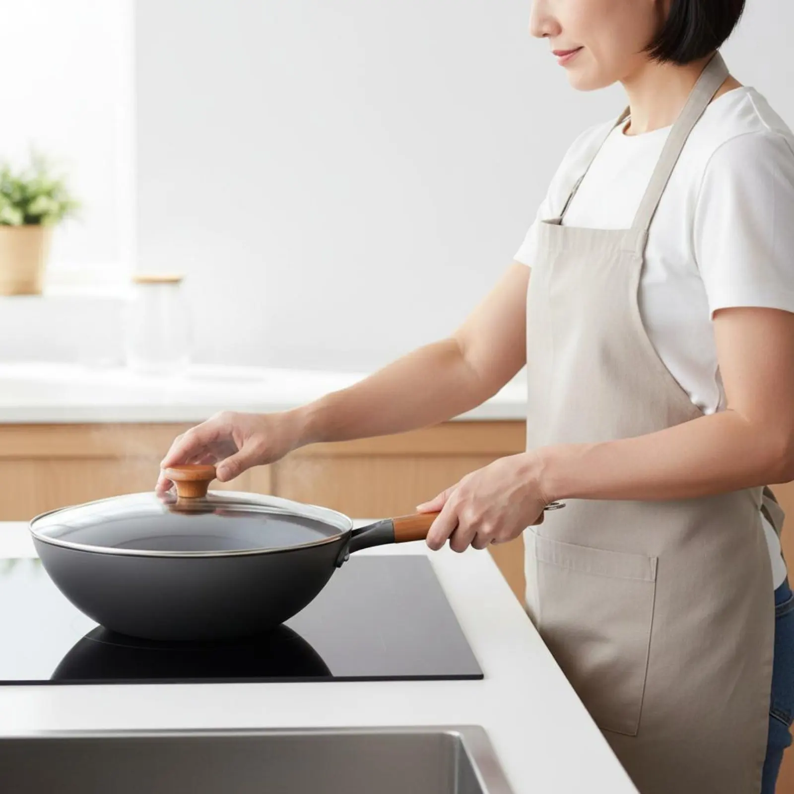Titanium Wok No Coating Coated-Coating-Free Wok Rust Resistant Stovetop Safe for Cooktop Top
Titanium Wok No Coating Coated-Coating-Free Wok Rust Resistant Stovetop Safe for Cooktop Top