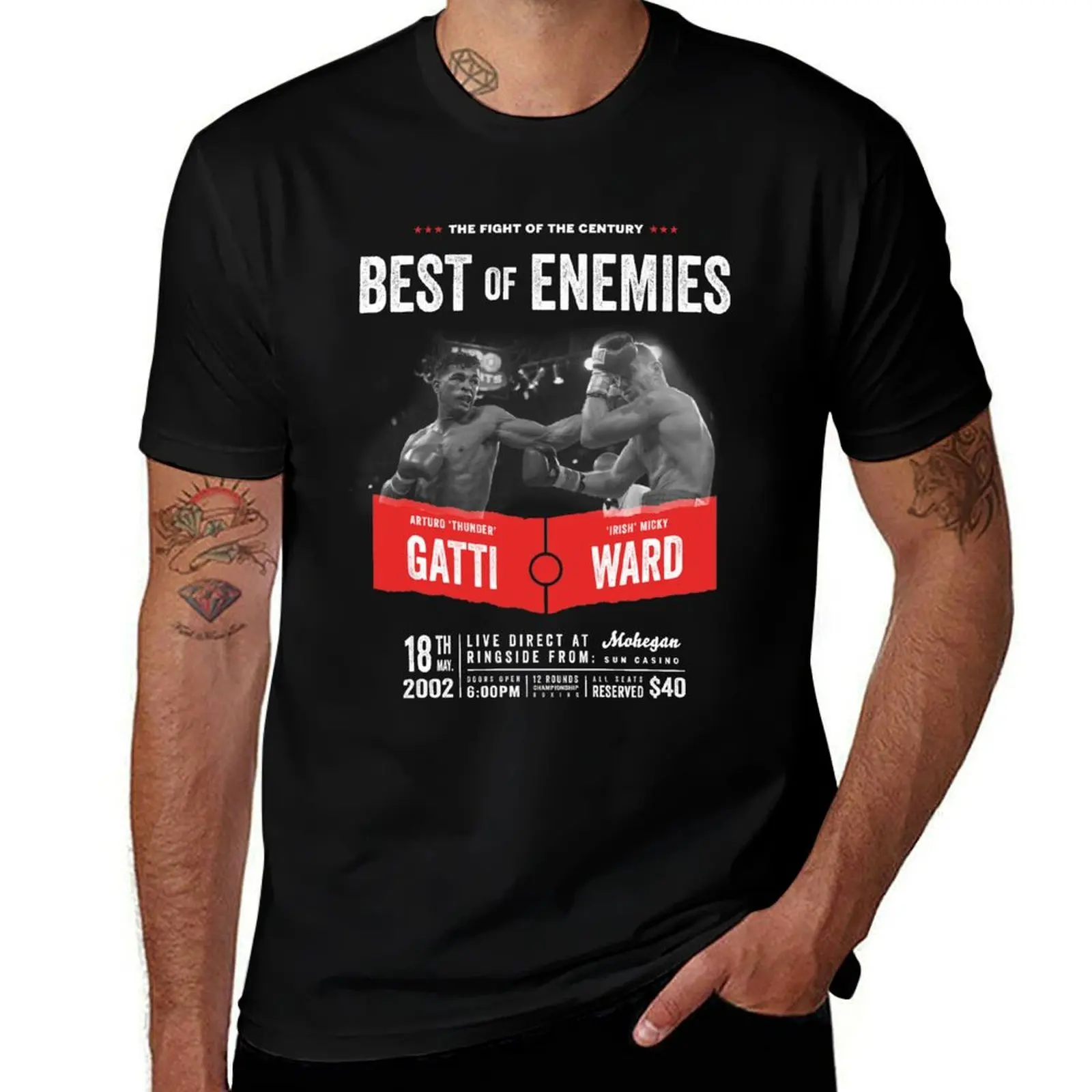 Arturo Gatti vs Micky Ward Boxing Shirt T-Shirt man graphic t shirt cotton tshirt 100% cotton t shirts high quality T-Shirt
Arturo Gatti vs Micky Ward Boxing Shirt T-Shirt man graphic t shirt cotton tshirt 100% cotton t shirts high quality T-Shirt