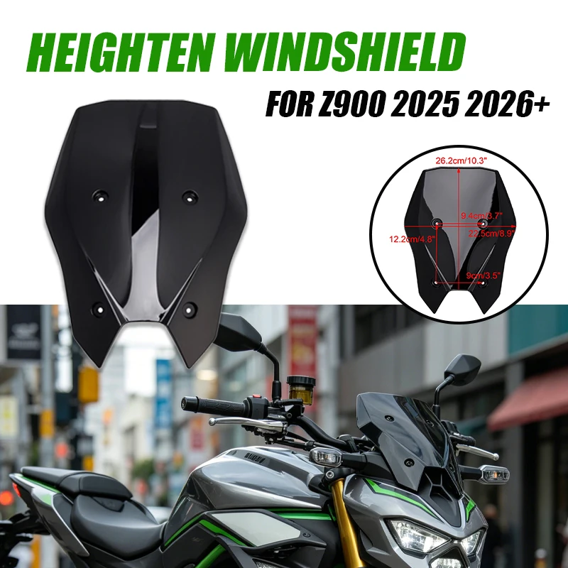 New For Z 900 Z900 z900 2025 2026 Front Windscreen Windshield Deflector Motorcycle Screen Deflectors Protector Accessories
New For Z 900 Z900 z900 2025 2026 Front Windscreen Windshield Deflector Motorcycle Screen Deflectors Protector Accessories