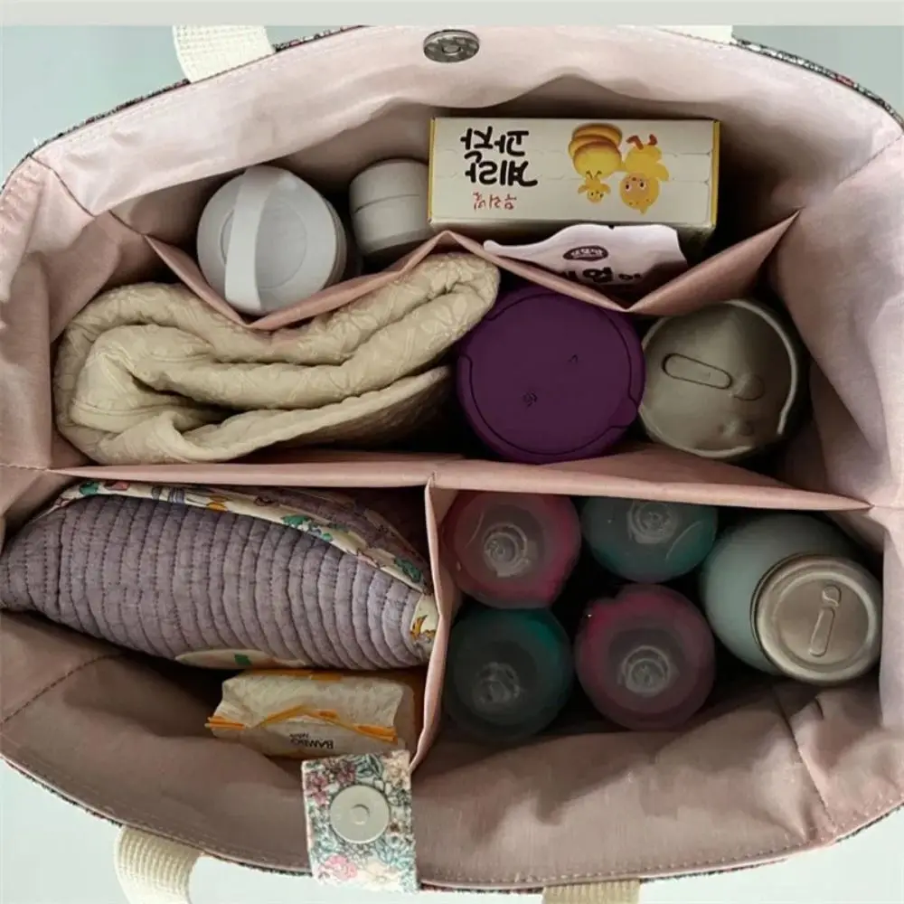 Floral Printing Mummy Baby Bag Large Capacity Multifunctional Crossbody Bag Cotton Handbag Diapers Stroller Bag Baby Care
Floral Printing Mummy Baby Bag Large Capacity Multifunctional Crossbody Bag Cotton Handbag Diapers Stroller Bag Baby Care