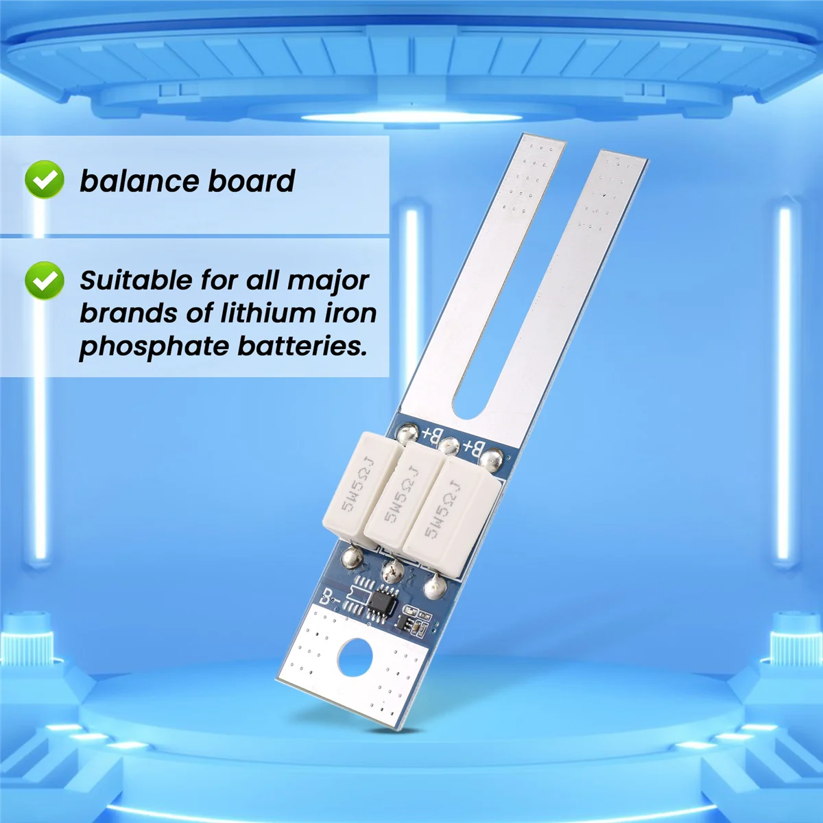 SLQZT 2.3A Balance Board 1S 3.2V Lifepo4 Lithium Iron Phosphate Battery Balance Board Balanced Current 2.3A Balancing
SLQZT 2.3A Balance Board 1S 3.2V Lifepo4 Lithium Iron Phosphate Battery Balance Board Balanced Current 2.3A Balancing