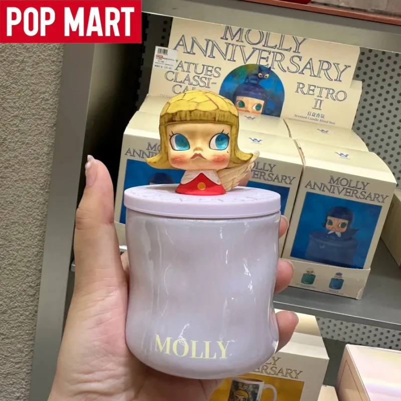 POP MART Molly Anniversary Statues Classical Retro 2 Series Scented Candle Blind Box Aromatherapy Decor Collectible Toy Gift
POP MART Molly Anniversary Statues Classical Retro 2 Series Scented Candle Blind Box Aromatherapy Decor Collectible Toy Gift