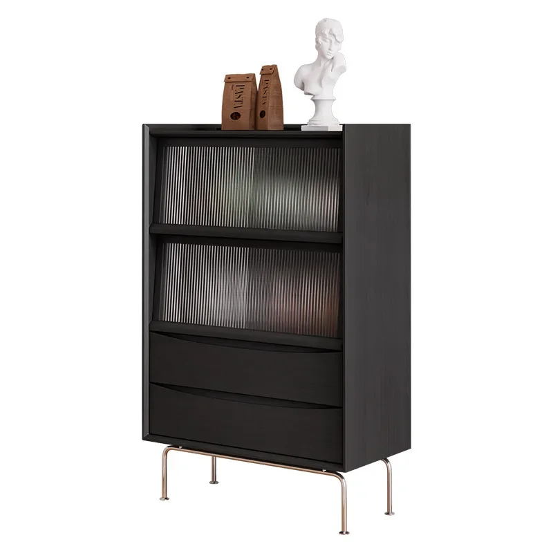 Solid wood dining side cabinet, small apartment medieval TV side cabinet
Solid wood dining side cabinet, small apartment medieval TV side cabinet