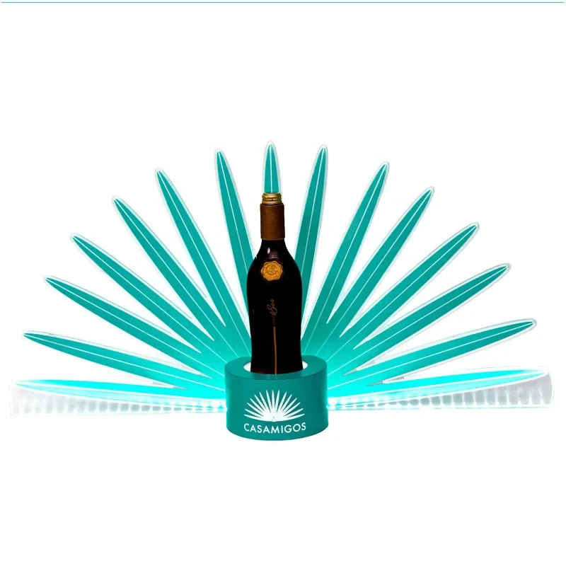 Light-Up Acrylic Wine Bottle Display Rack LED Glorifier for Champagne and Beer for Party Decor
Light-Up Acrylic Wine Bottle Display Rack LED Glorifier for Champagne and Beer for Party Decor