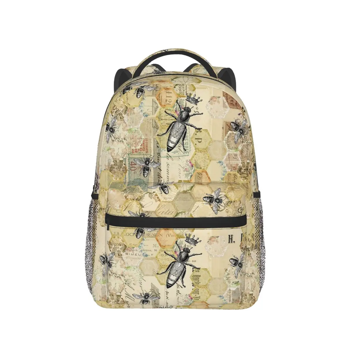 Vintage Bee And Honeycomb Backpack Hot Sale Daypack Large Capacity Kids BookBag School Bag Shoulder Bags for Men Women
Vintage Bee And Honeycomb Backpack Hot Sale Daypack Large Capacity Kids BookBag School Bag Shoulder Bags for Men Women
