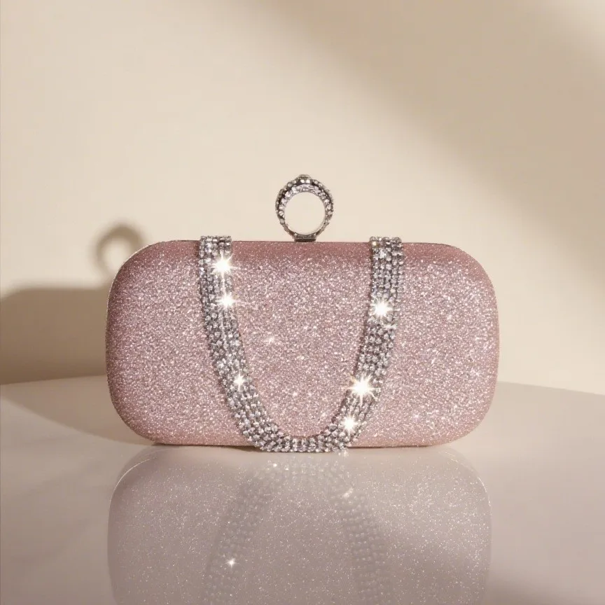 Sparkling Evening Bags Diamond Chain Handle Women Handbags Luxury Clutch Bag Lady Shine Trendy Underarm Shoulder Bag Small Purse
Sparkling Evening Bags Diamond Chain Handle Women Handbags Luxury Clutch Bag Lady Shine Trendy Underarm Shoulder Bag Small Purse