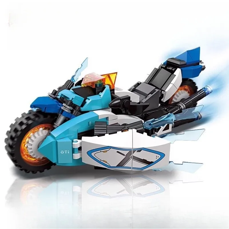 Blue Storm Building Blocks Motorcycle Mecha Model Assembled Ornaments Children's Educational Toys Gift Collection Decoration
Blue Storm Building Blocks Motorcycle Mecha Model Assembled Ornaments Children's Educational Toys Gift Collection Decoration