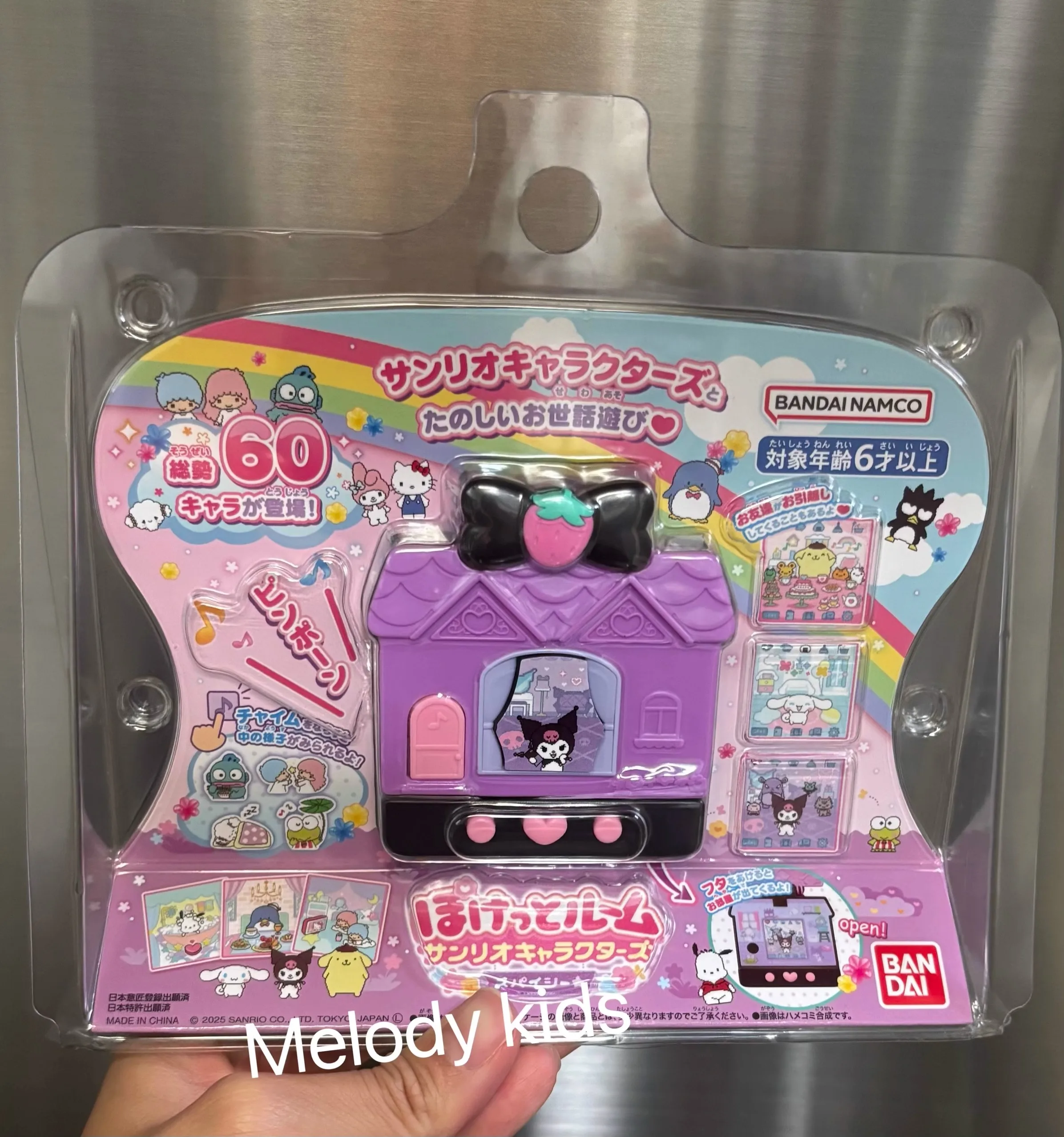 Bandai Sanrio Hello Kitty & Kuromi Tamagotchi Pet Machine Interactive Kawaii Anime Collectible Soft Plush Design Birthday Gift f
Bandai Sanrio Hello Kitty & Kuromi Tamagotchi Pet Machine Interactive Kawaii Anime Collectible Soft Plush Design Birthday Gift f