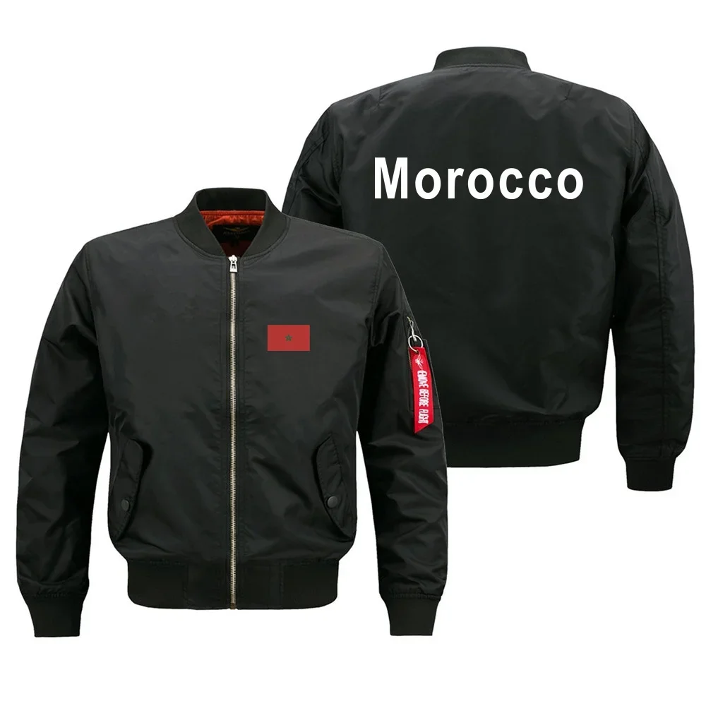 Funny Morocco Military Flight Aviation Men Ma1 Bomber Jacket Outdoor Windproof Man Baseball Coats men clothing
Funny Morocco Military Flight Aviation Men Ma1 Bomber Jacket Outdoor Windproof Man Baseball Coats men clothing