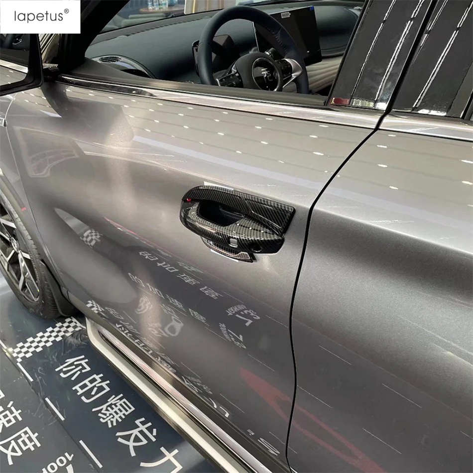 Car Outer Door Handle Bowl Protector Cover Trim For BYD Atto 3 Yuan Plus 2022 - 2024 Carbon Fiber / Black Accessories Exterior
Car Outer Door Handle Bowl Protector Cover Trim For BYD Atto 3 Yuan Plus 2022 - 2024 Carbon Fiber / Black Accessories Exterior