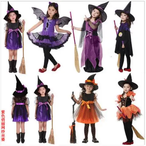 Children's Performance Costume Halloween Witch Costume Cosplay Outfit Girls' Traditional Stage Clothing Winter New Arrival
Children's Performance Costume Halloween Witch Costume Cosplay Outfit Girls' Traditional Stage Clothing Winter New Arrival