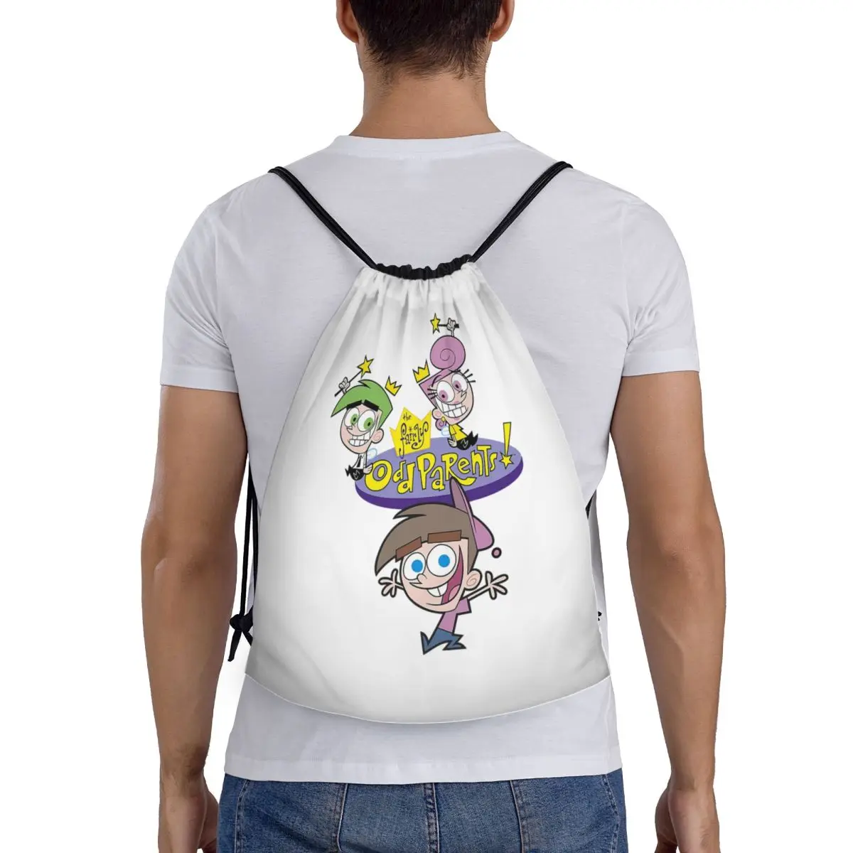 Fairly Oddparents Cosmo Backpacks Multi-function Portable Drawstring Bundle Pocket Shoes Bag Book Bags For Man Woman School
Fairly Oddparents Cosmo Backpacks Multi-function Portable Drawstring Bundle Pocket Shoes Bag Book Bags For Man Woman School