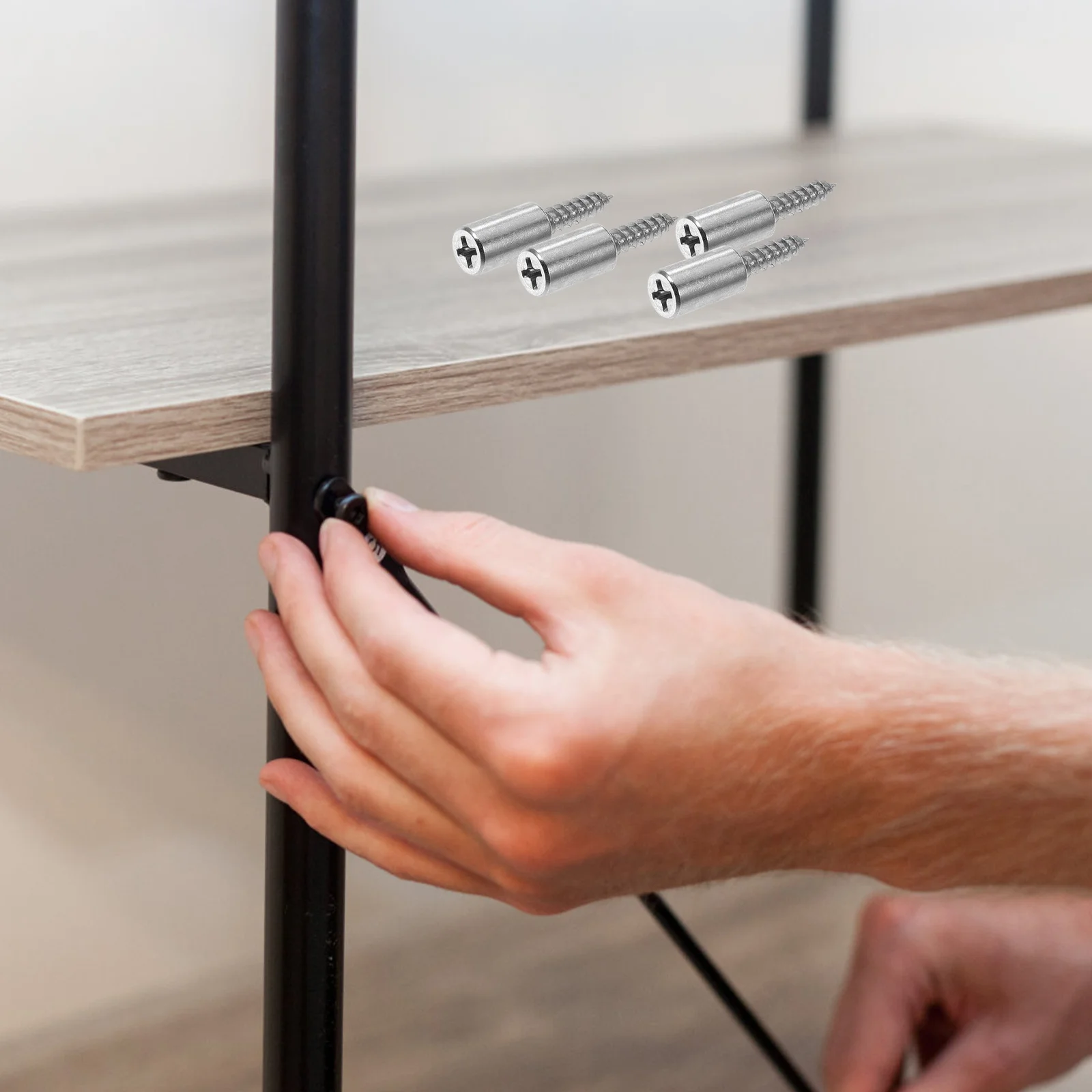 12Pcs Cupboard Shelf Support Pins Metal Shelf Pegs Soft Rubber Cover Noise Reduction Cabinet Clips for Kitchen Shelves
12Pcs Cupboard Shelf Support Pins Metal Shelf Pegs Soft Rubber Cover Noise Reduction Cabinet Clips for Kitchen Shelves