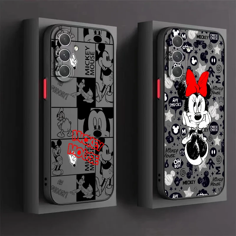 Mickey Mouse Minnie Frosted Translucent For Samsung A53 A52 A33 A32 A51 A71 A21S A13 A73 A50 A22 A12 5G Matte Phone Case
Mickey Mouse Minnie Frosted Translucent For Samsung A53 A52 A33 A32 A51 A71 A21S A13 A73 A50 A22 A12 5G Matte Phone Case