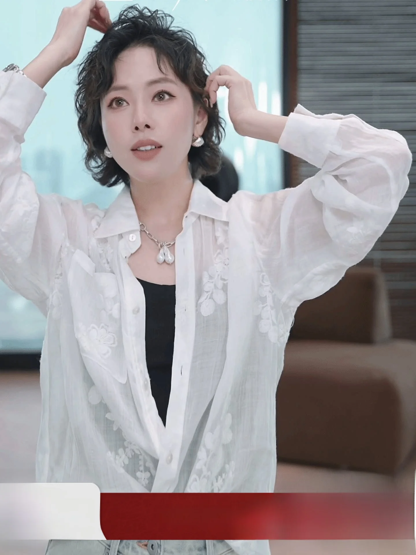 Ele Long Sve Embroidered Linen irt for Women Casual Sle Loose Fit Breathable Summer irt by Wei 5S780
Ele Long Sve Embroidered Linen irt for Women Casual Sle Loose Fit Breathable Summer irt by Wei 5S780