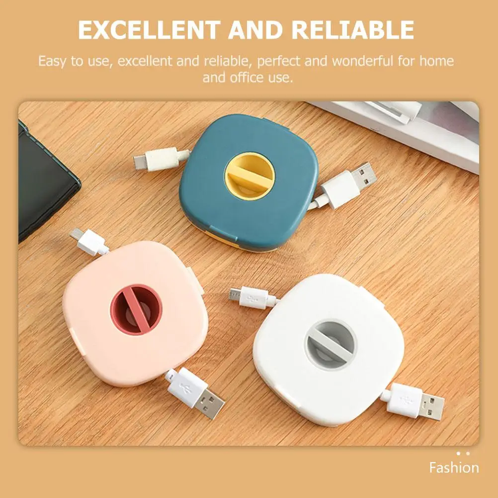 3 Pcs ABS Cable Manager for USB Cords Earphones Storage Box Small Organizer Tidy Desk Home Office Holder
3 Pcs ABS Cable Manager for USB Cords Earphones Storage Box Small Organizer Tidy Desk Home Office Holder