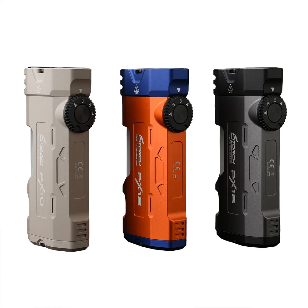 PX18 Magnetic Flashlight 3500 Lumens 5000mAh USB-C Rechargeable IP67 Waterproof with RGB Modes Multi Light Source for Camping
PX18 Magnetic Flashlight 3500 Lumens 5000mAh USB-C Rechargeable IP67 Waterproof with RGB Modes Multi Light Source for Camping