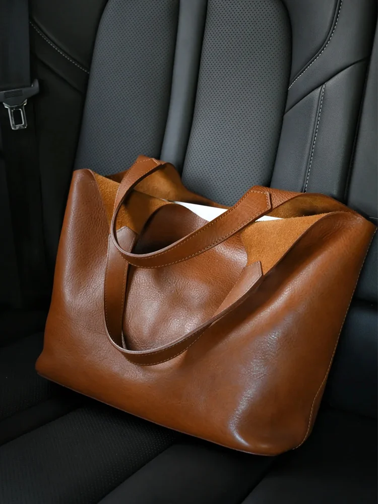 ZAR FENDEN Brown Large Capaci Tote Bag Women's 2025 New Commuter Handbag Single oulder Bag Briti Sle PU Leather
ZAR FENDEN Brown Large Capaci Tote Bag Women's 2025 New Commuter Handbag Single oulder Bag Briti Sle PU Leather