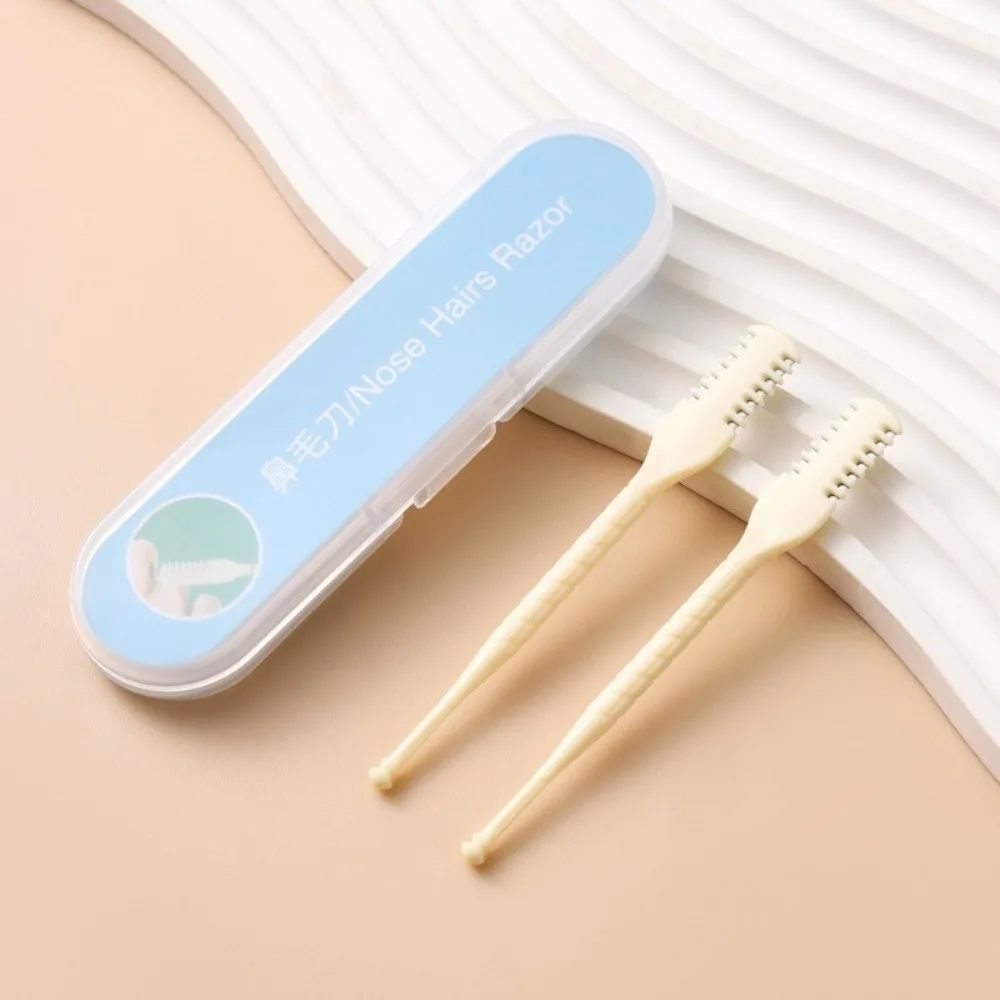 1/2/3/4/5 pcs Double Head Nose Hairs Razor Washable with Comb Teeth Nasal Clippers Nose Hair Trimmer Personal Grooming
1/2/3/4/5 pcs Double Head Nose Hairs Razor Washable with Comb Teeth Nasal Clippers Nose Hair Trimmer Personal Grooming
