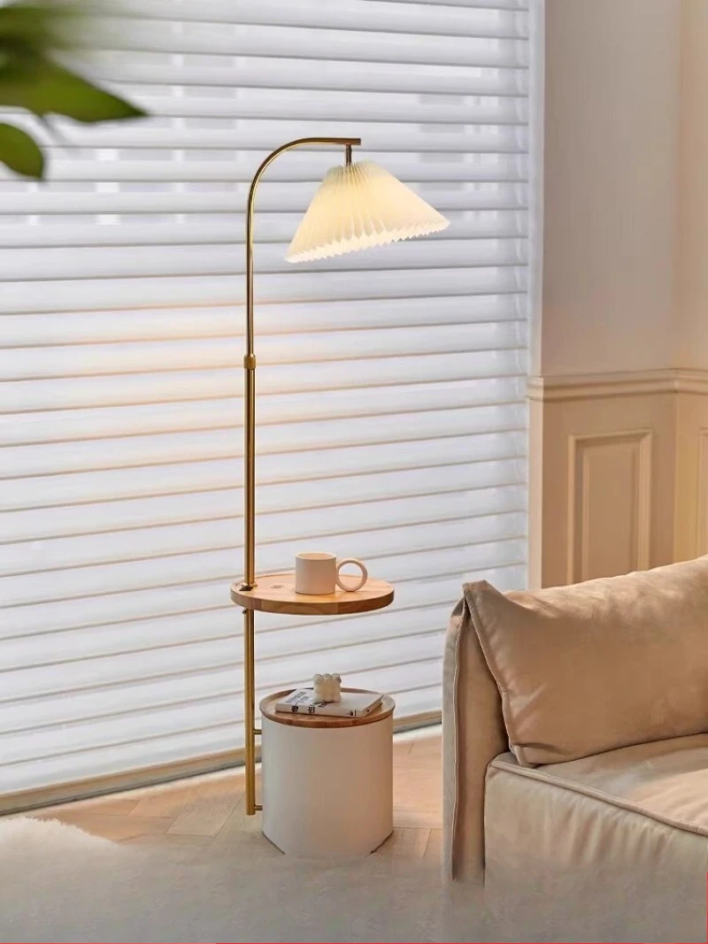 Floor lamp bedroom living room pleated coffee table rack integrated atmosphere lamp vertical floor lamp
Floor lamp bedroom living room pleated coffee table rack integrated atmosphere lamp vertical floor lamp