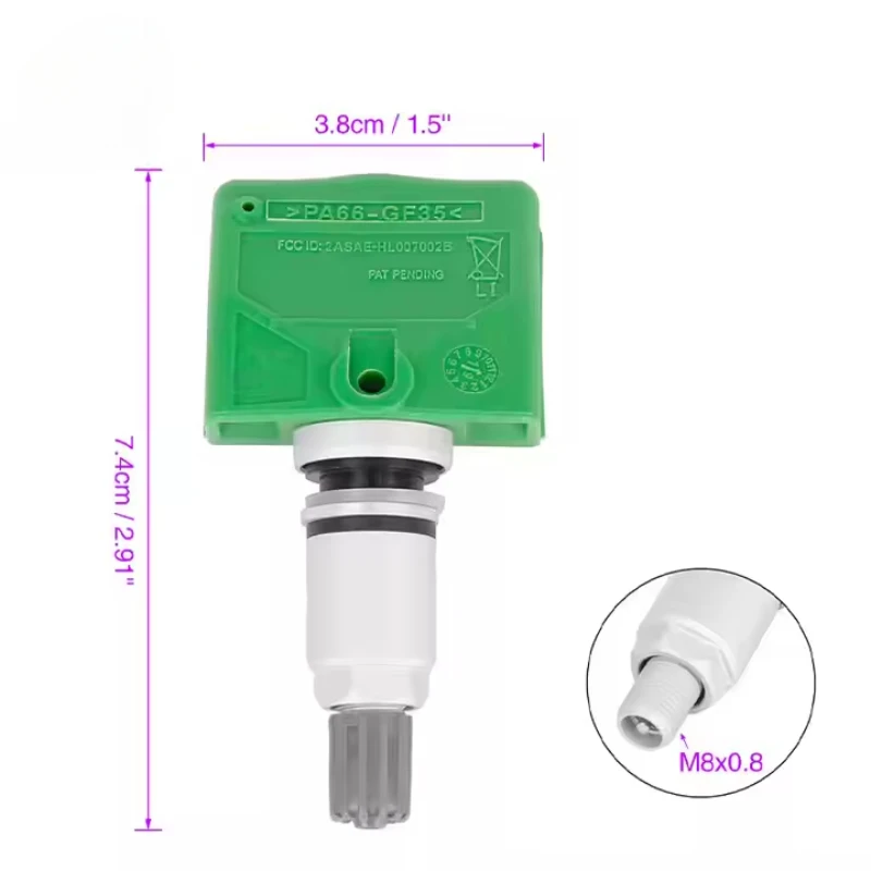 4pcs 13172567 433MHz TPMS Tire Pressure Sensor fit for Opel Astra Vectra Zafira Saab 9-3 Saturn Astra 1.3 2.0 2003-2007 13354312
4pcs 13172567 433MHz TPMS Tire Pressure Sensor fit for Opel Astra Vectra Zafira Saab 9-3 Saturn Astra 1.3 2.0 2003-2007 13354312