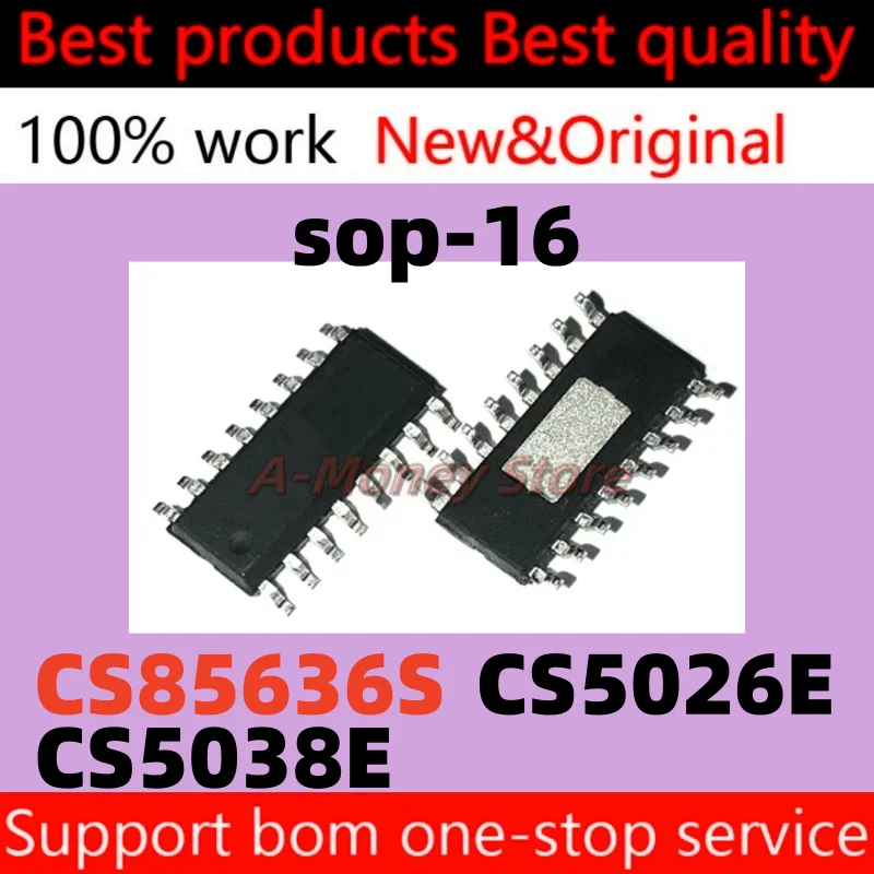(5pcs)CS5038E CS85636S CS5026E sop-16
(5pcs)CS5038E CS85636S CS5026E sop-16