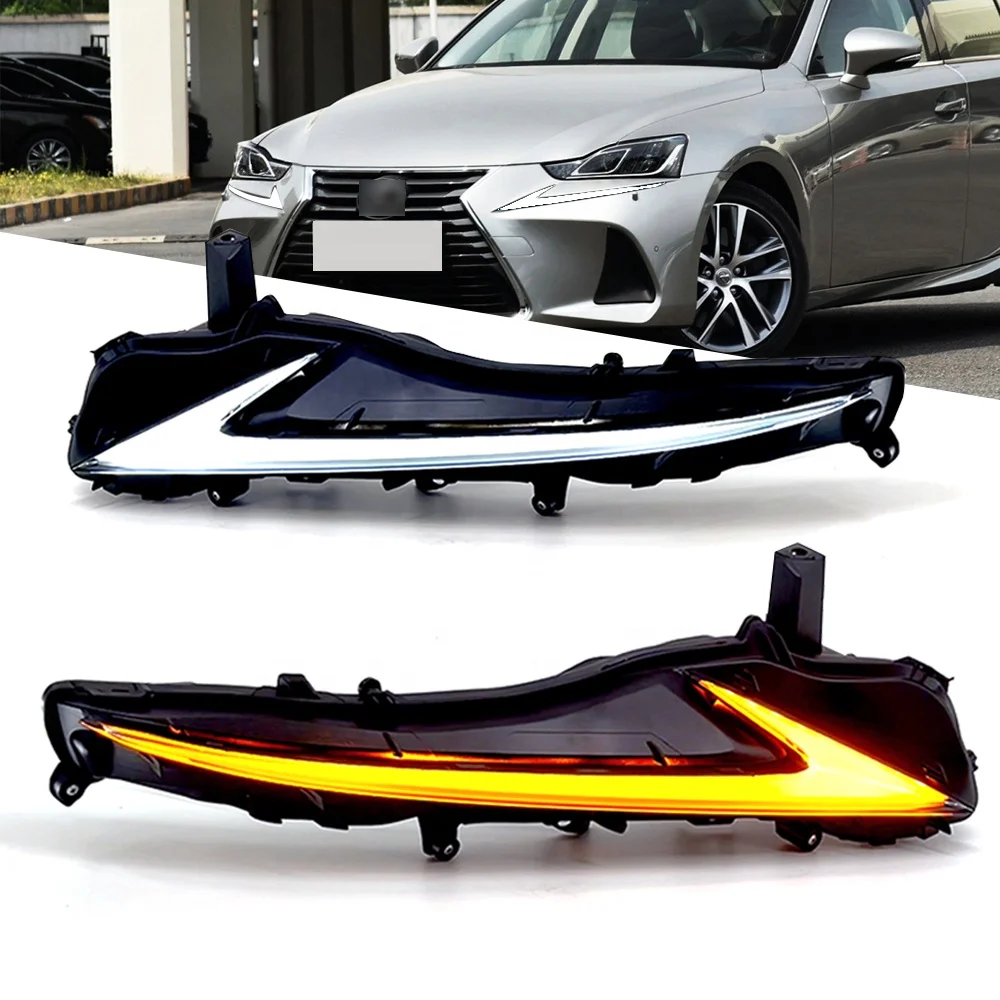 Front Bumper Modified Car DRL for Lexus IS 250 300 2016-2020 Year Tail Lamp Led Daytime Running Light Auto Accessory Assembly
Front Bumper Modified Car DRL for Lexus IS 250 300 2016-2020 Year Tail Lamp Led Daytime Running Light Auto Accessory Assembly