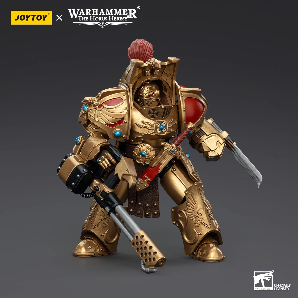 JOYTOY Warhammer "The Horus Heresy" Legio Custodes Aquilon Terminator Squad Aquilon With Infernus Firepike Action Figures Gift 
JOYTOY Warhammer "The Horus Heresy" Legio Custodes Aquilon Terminator Squad Aquilon With Infernus Firepike Action Figures Gift